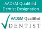 AADSM Qualified Dentist badge