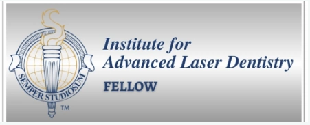 Institute for Advanced Laser Dentistry Fellow badge Institute for Advanced Laser Dentistry Fellow badge